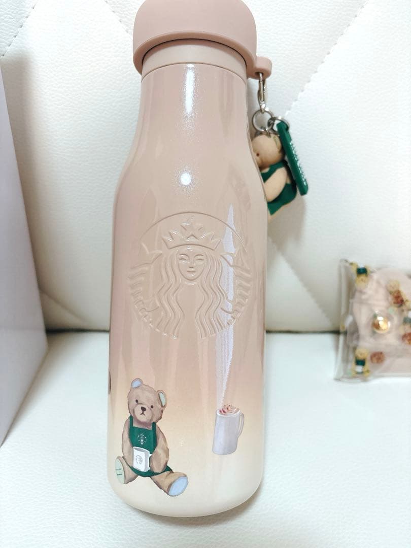 Starbucks✖️GELATO PIQUEコラボ水筒 スタバ新作・グッズ】ふわふわ、もこもこ！ ジェラピケ×スタバのコラボ