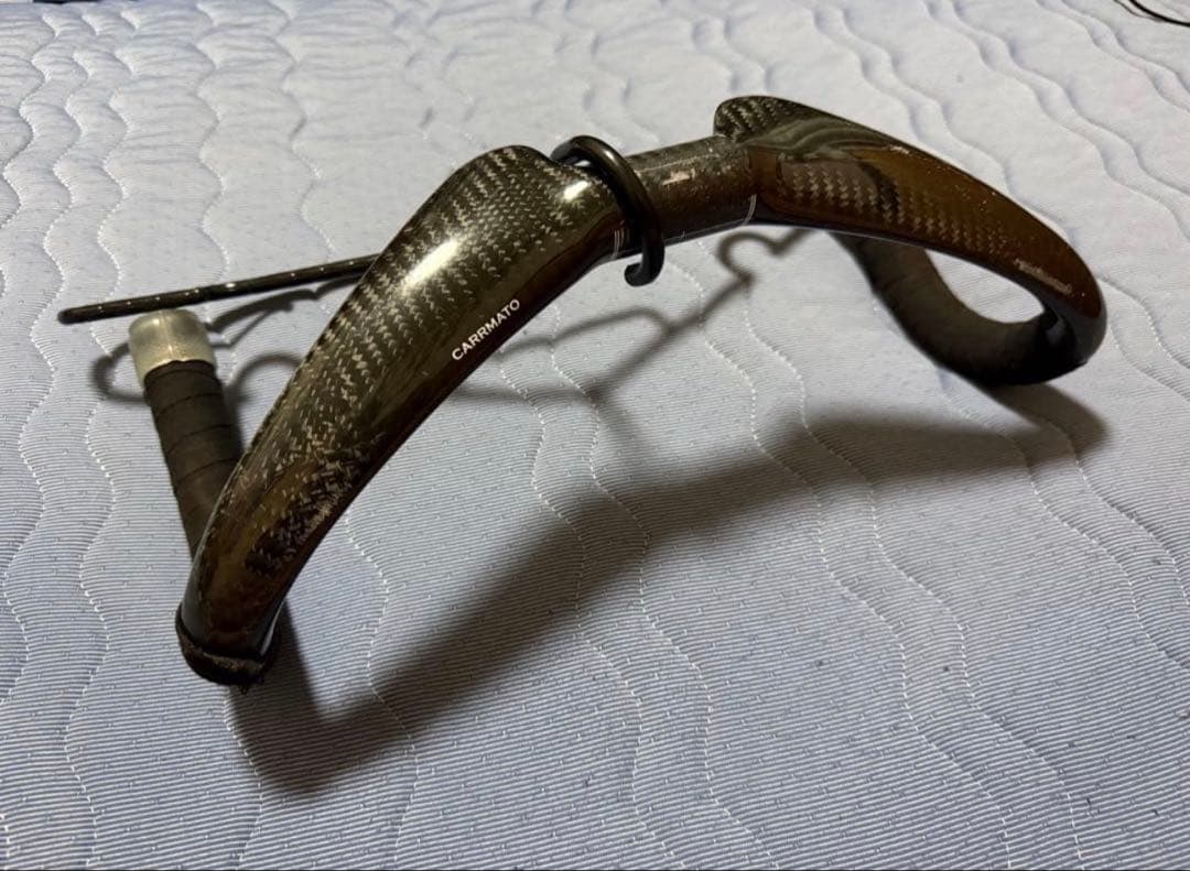 CARRMATO 350mm カーボン　トラックハンドル トラックカーボンハンドル カルマートCARRMATO HB-TK 350mm - メルカリ